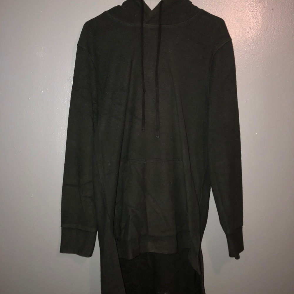 Black H&M long hoodie sweater size S (runs big)